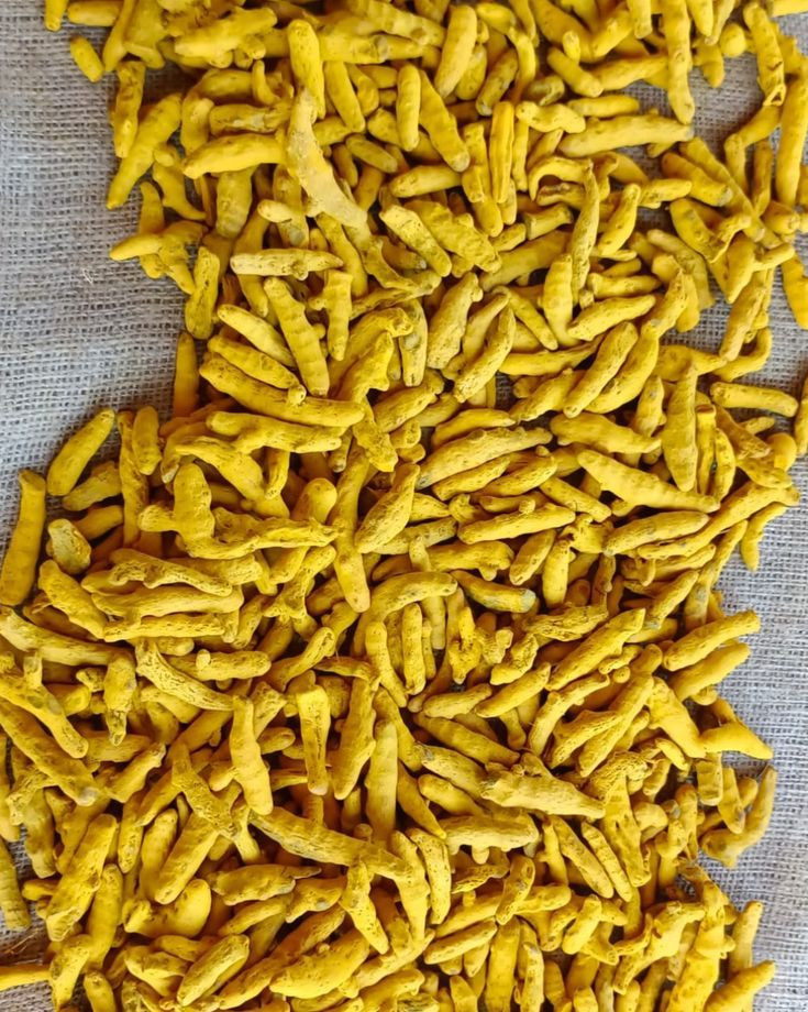 Premium Double Polished Turmeric Fingers – High Curcumin Content