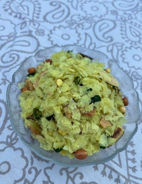 Tasty Indian Savoury Snacks Poha Chivda